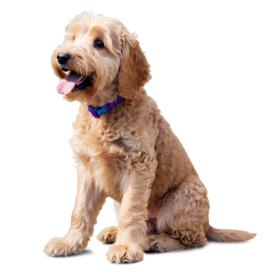 Goldendoodle Licking Png Pgc PNG image