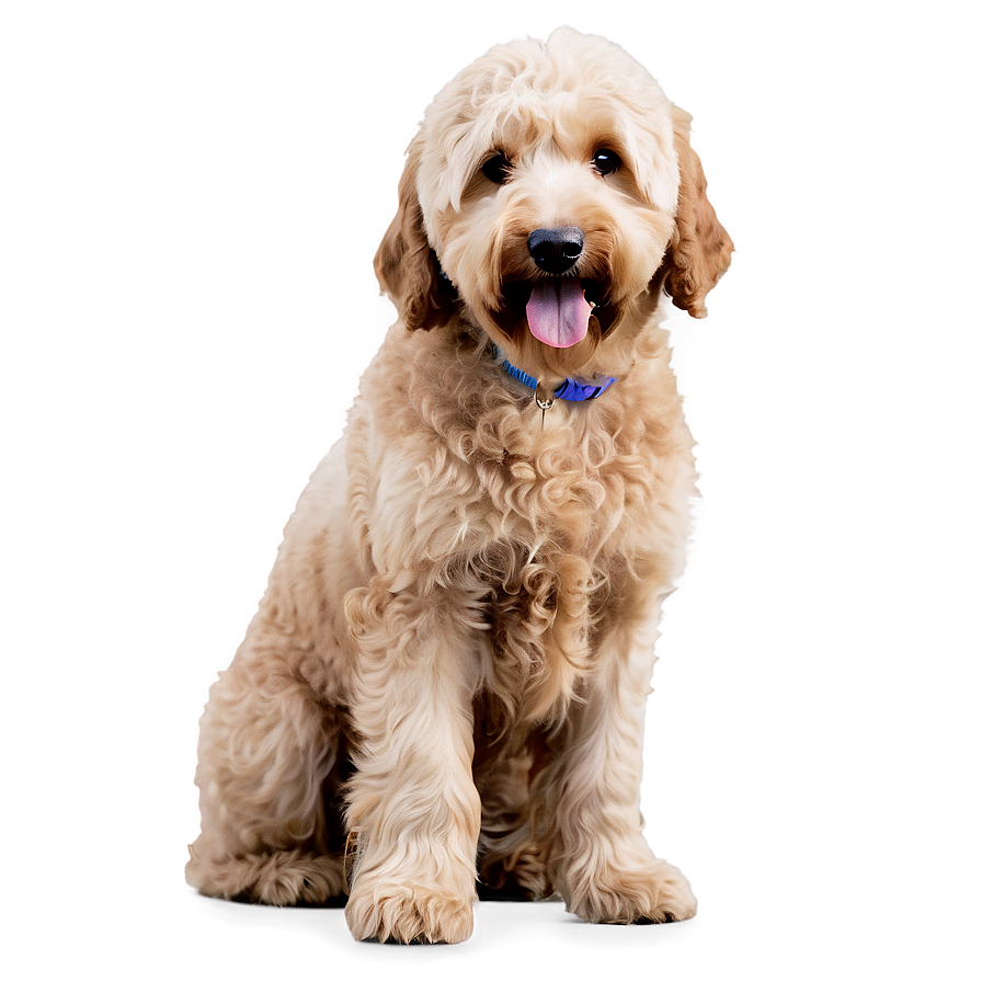 Goldendoodle Side View Png Tsu80 PNG image