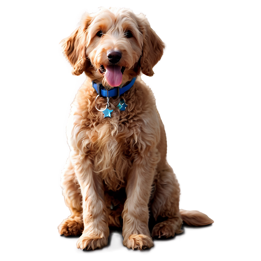 Goldendoodle Under Sun Png 62 PNG image