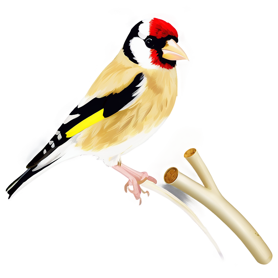 Goldfinch Bird Yellow Png 3 PNG image