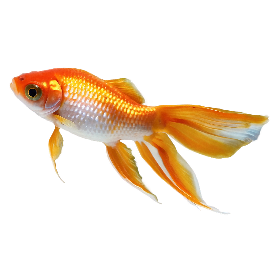 Goldfish Eating Png 05212024 PNG image