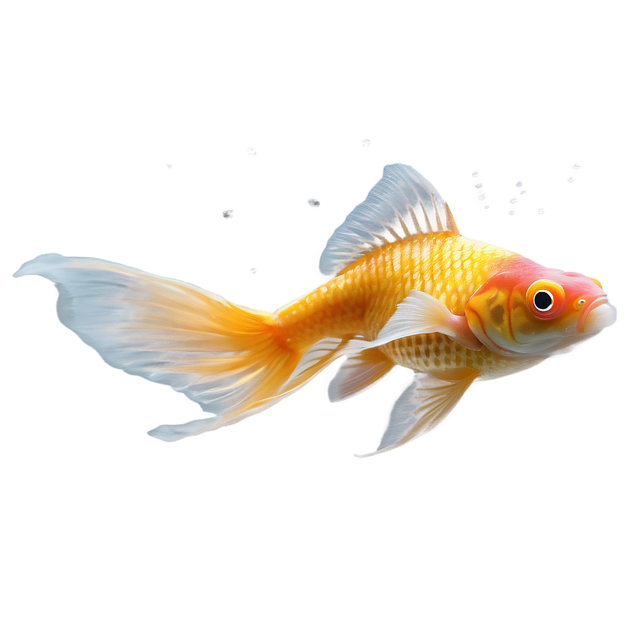 Goldfish In Motion Png 05212024 PNG image