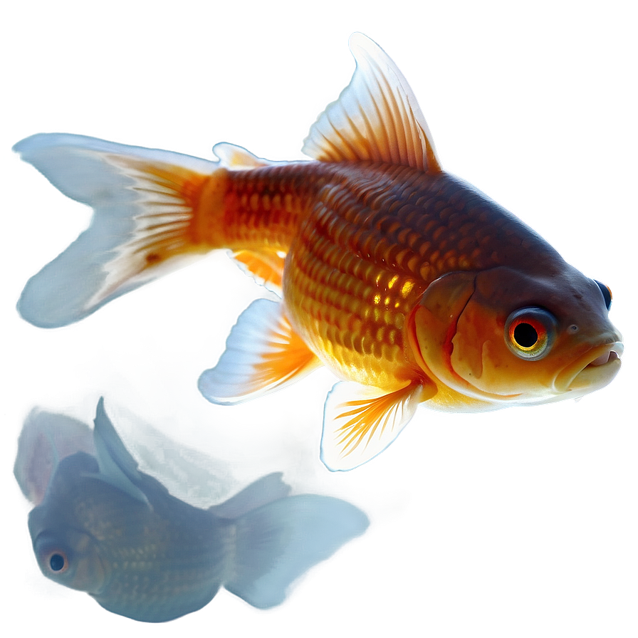 Goldfish Reflection Png 30 PNG image