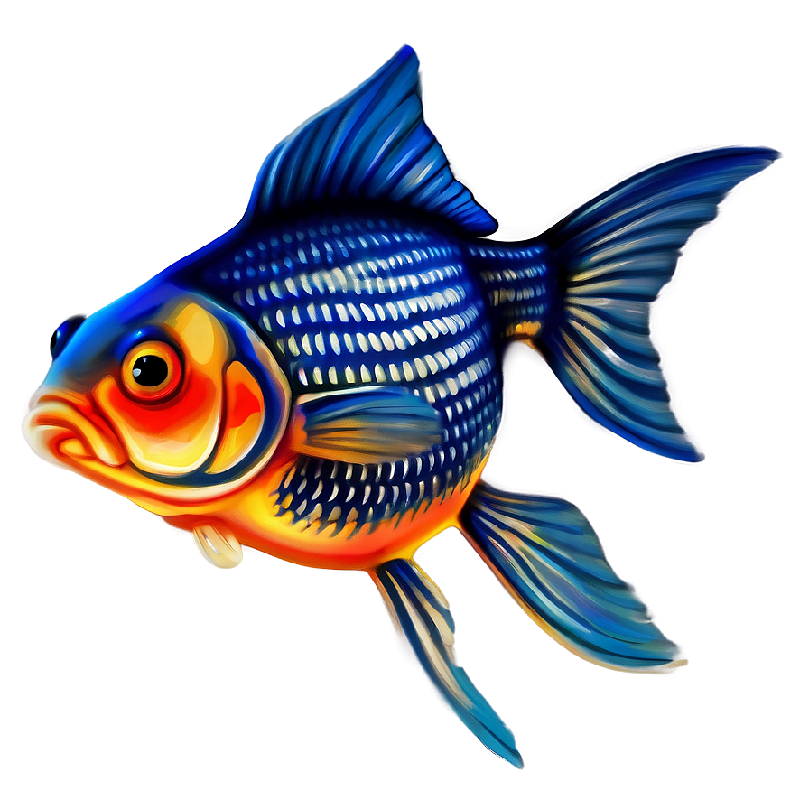 Goldfish Sketch Png 05212024 PNG image