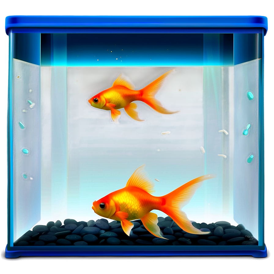 Goldfish Tank Png 06122024 PNG image