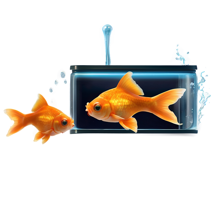 Goldfish Tank Png 10 PNG image