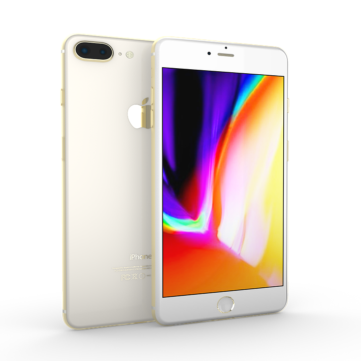 Goldi Phone Backand Front View PNG image