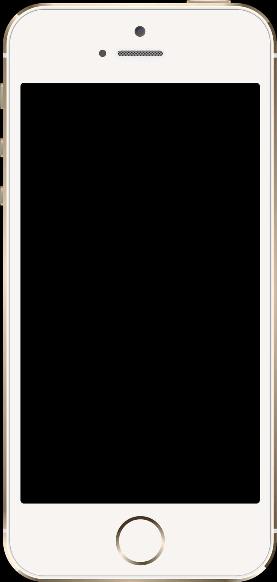 Goldi Phone Front View PNG image