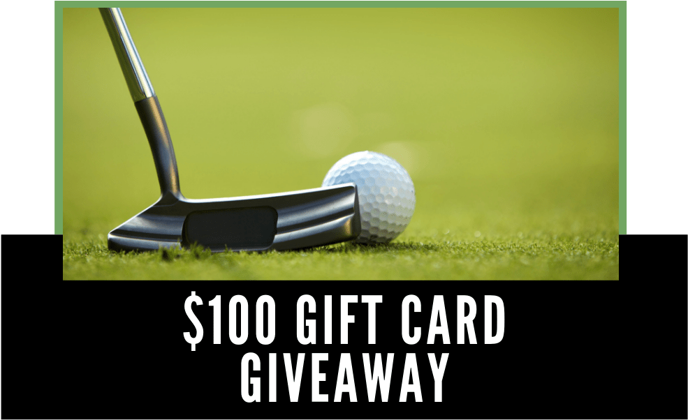 Golf Giveaway Gift Card Promotion PNG image