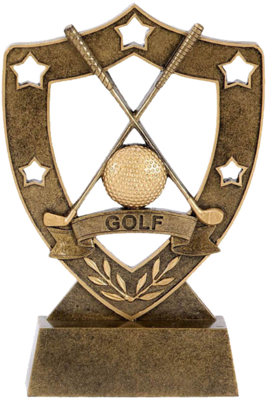 Golf Trophy Award PNG image