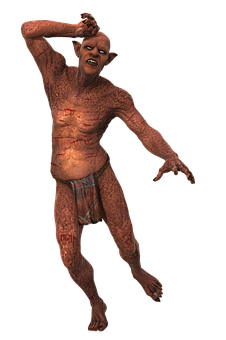 Gollum_ Character_ Pose PNG image