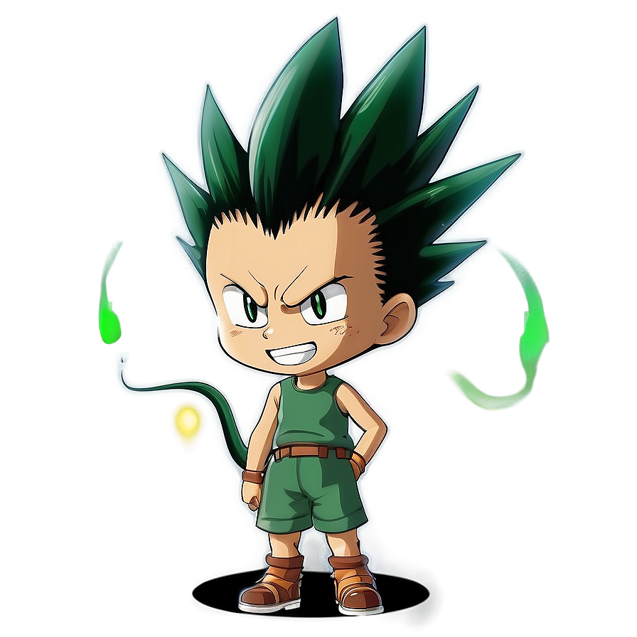 Gon Freecss In Chimera Ant Arc Png 63 PNG image