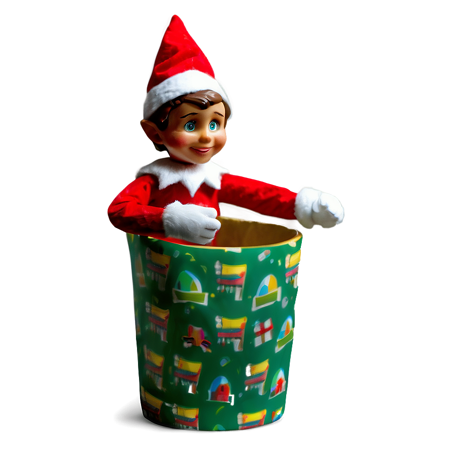 Good Deed Elf Shelf Png 05242024 PNG image