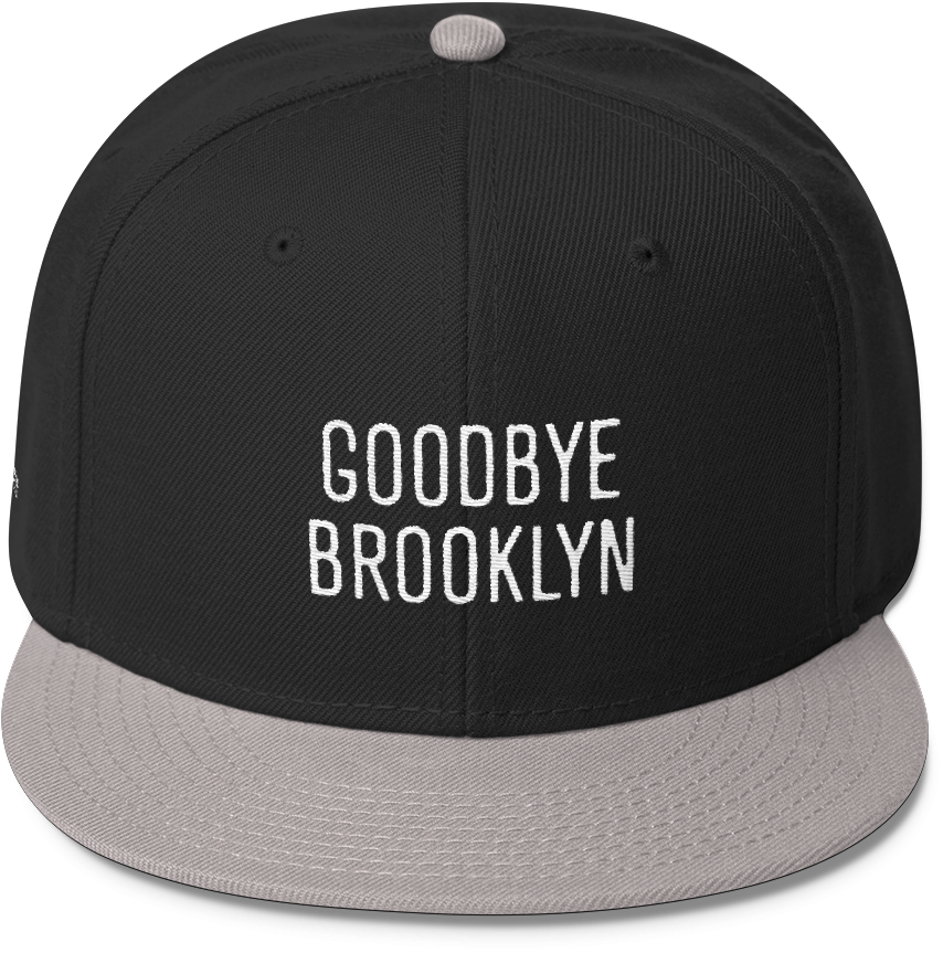 Goodbye Brooklyn Black Cap PNG image