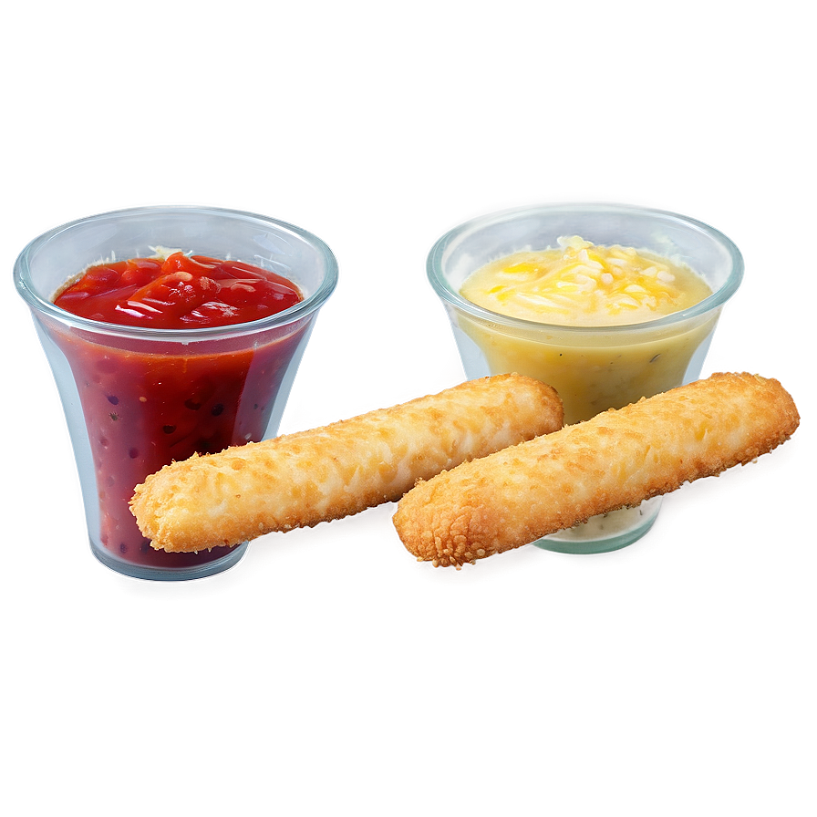 Gooey Mozzarella Sticks Png Tre PNG image