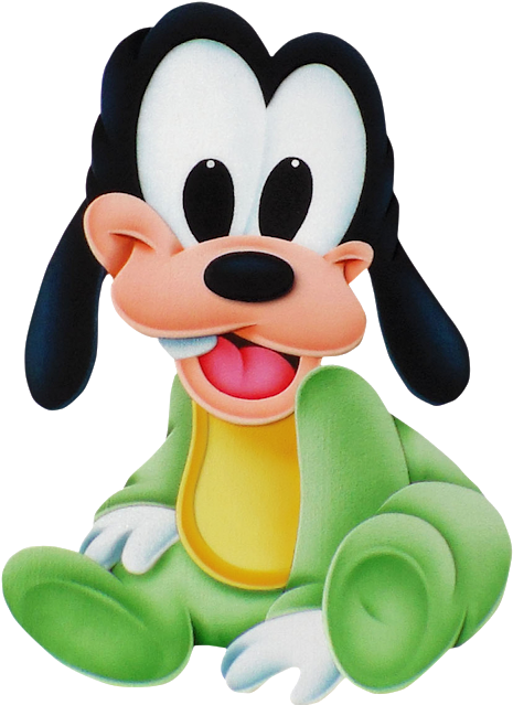 Goofy Cartoon Character Smiling PNG image