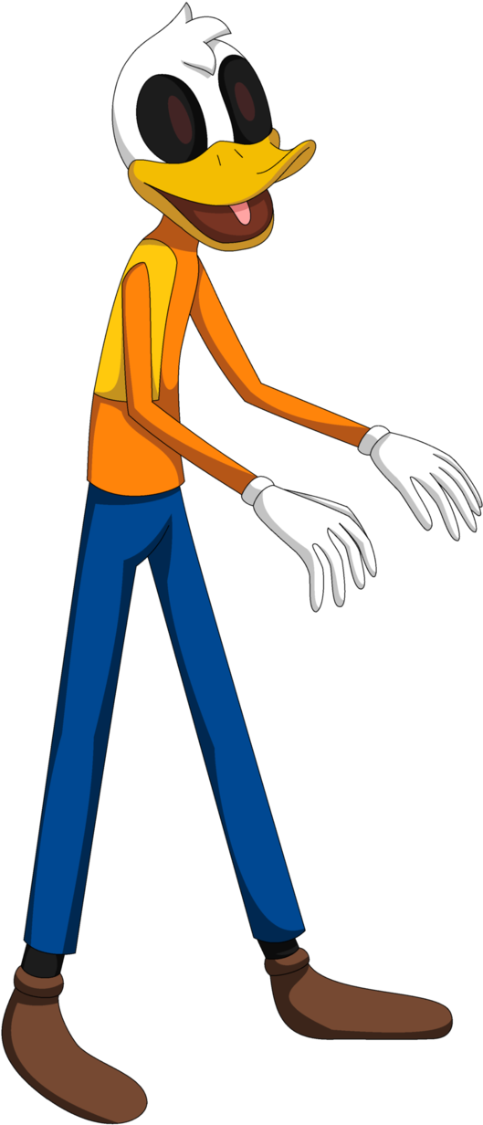 Goofy Standing Side Pose PNG image