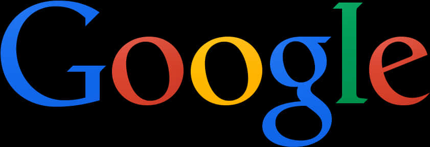 Google Logo Classic PNG image