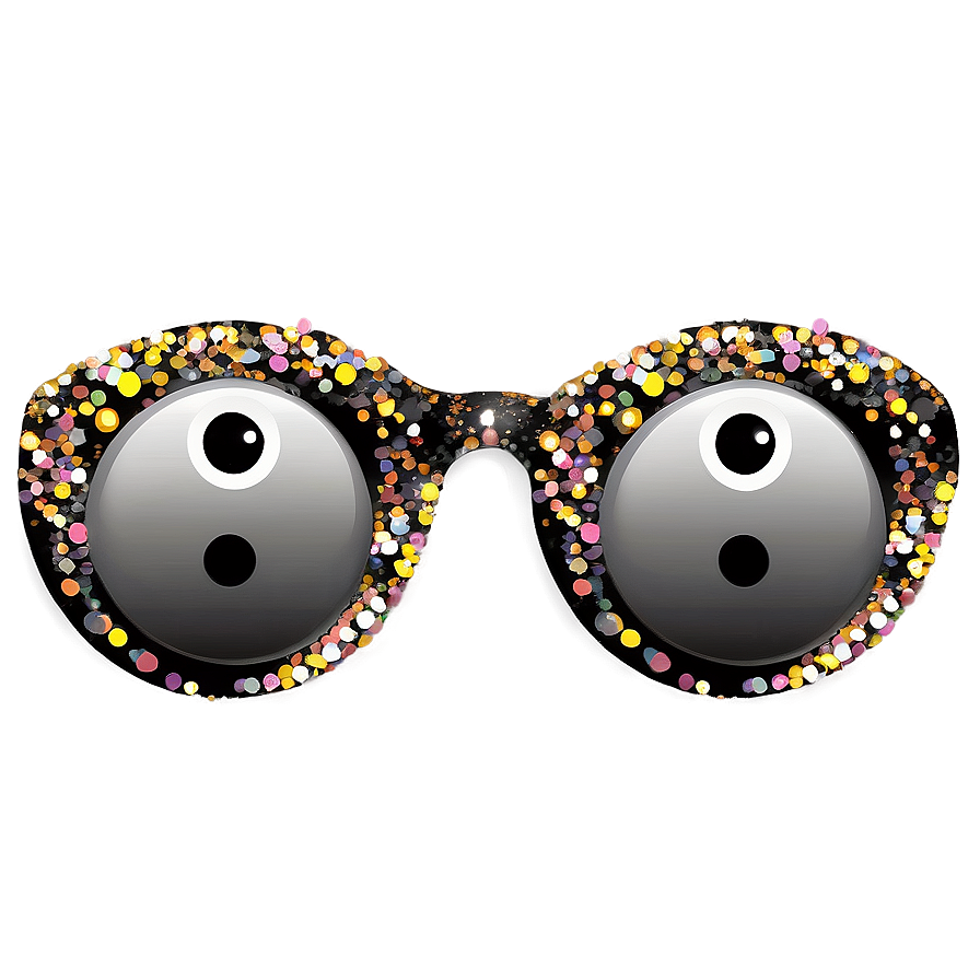 Googly Eyes Glitter Png 3 PNG image