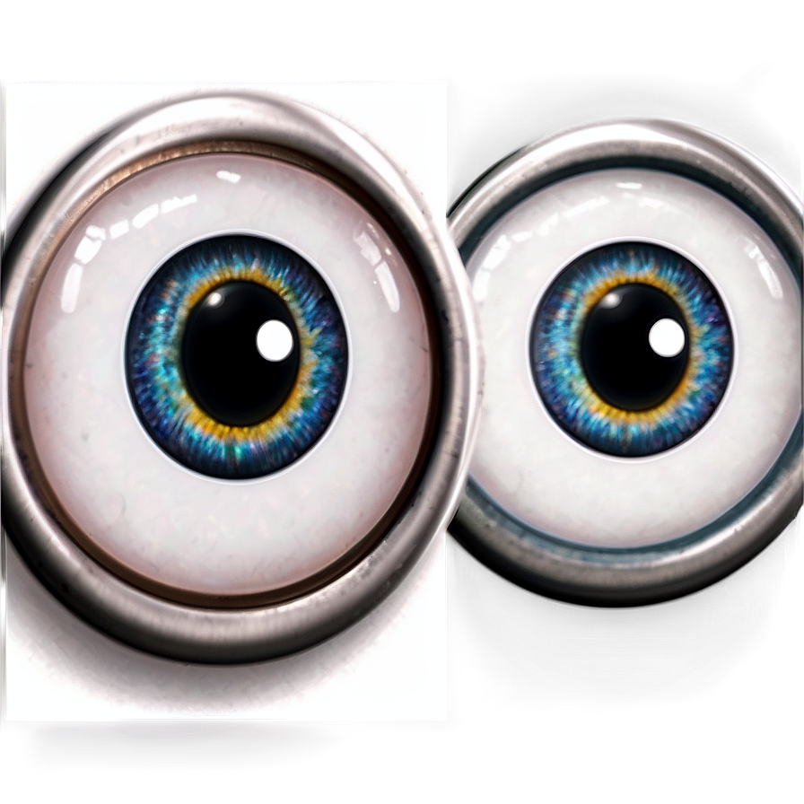 Googly Eyes On White Png 05242024 PNG image