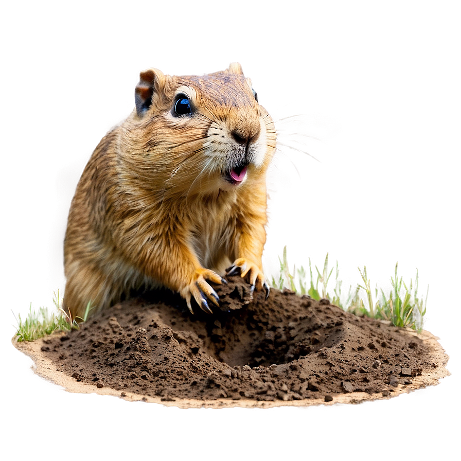 Gopher Digging Hole Png Ckq99 PNG image