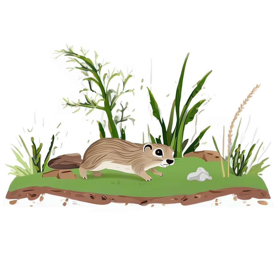 Gopher Habitat Illustration Png Xly PNG image