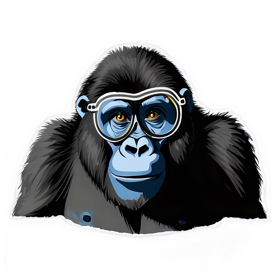 Gorilla Tag Fancy Glasses Png Ueu18 PNG image