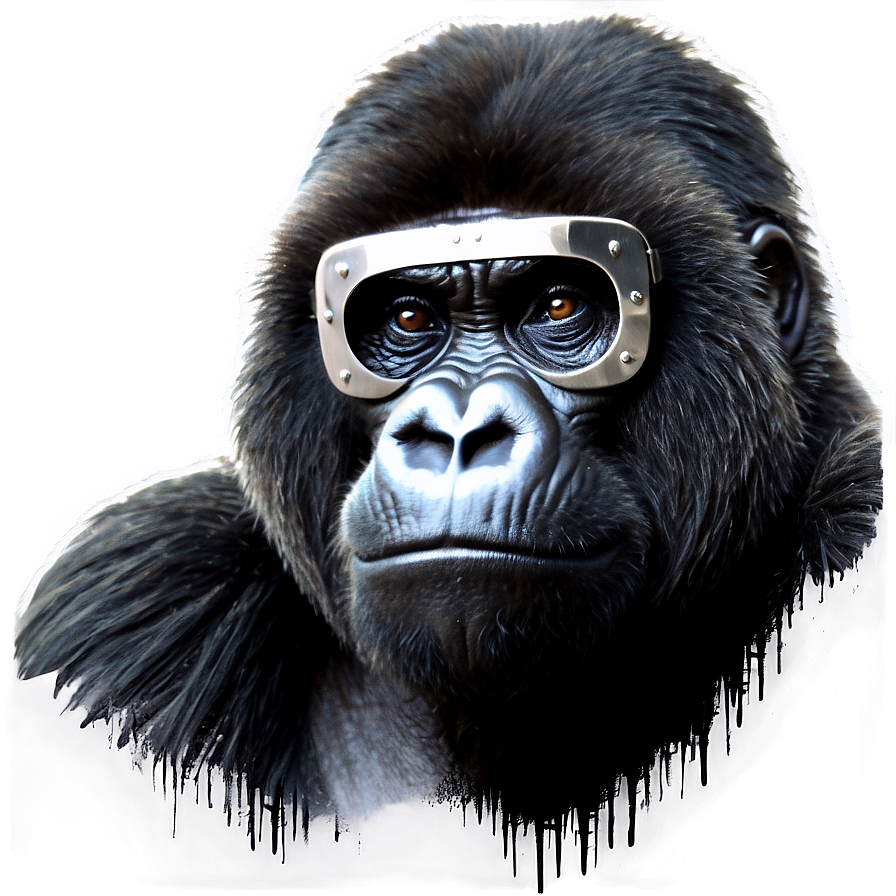 Gorilla Tag Glasses Art Png 73 PNG image