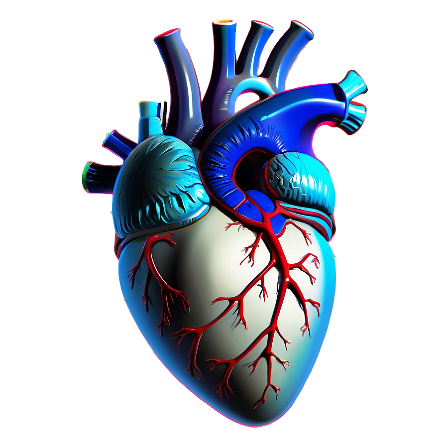 Gothic Anatomical Heart Png Wvt45 PNG image