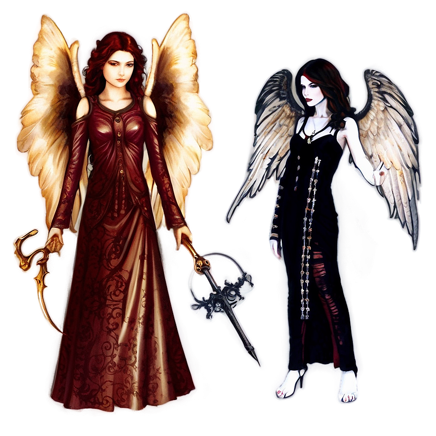 Gothic Angels Png 06202024 PNG image