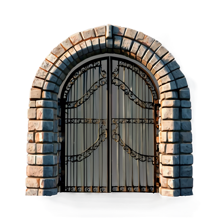 Gothic Arch Gate Png 05242024 PNG image