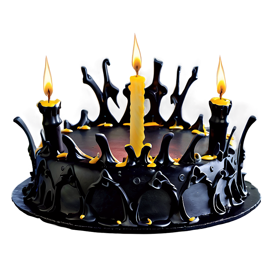 Gothic Birthday Cake Png 05042024 PNG image