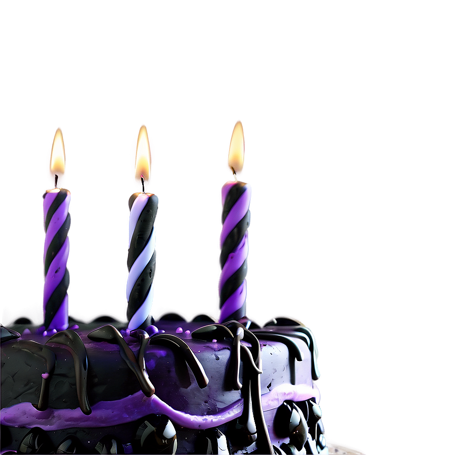 Gothic Birthday Cake Png Obg PNG image