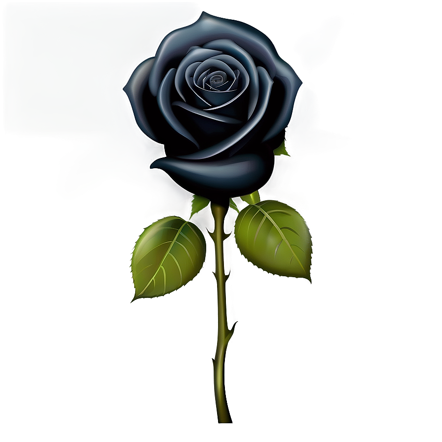 Gothic Black Roses Png 32 PNG image