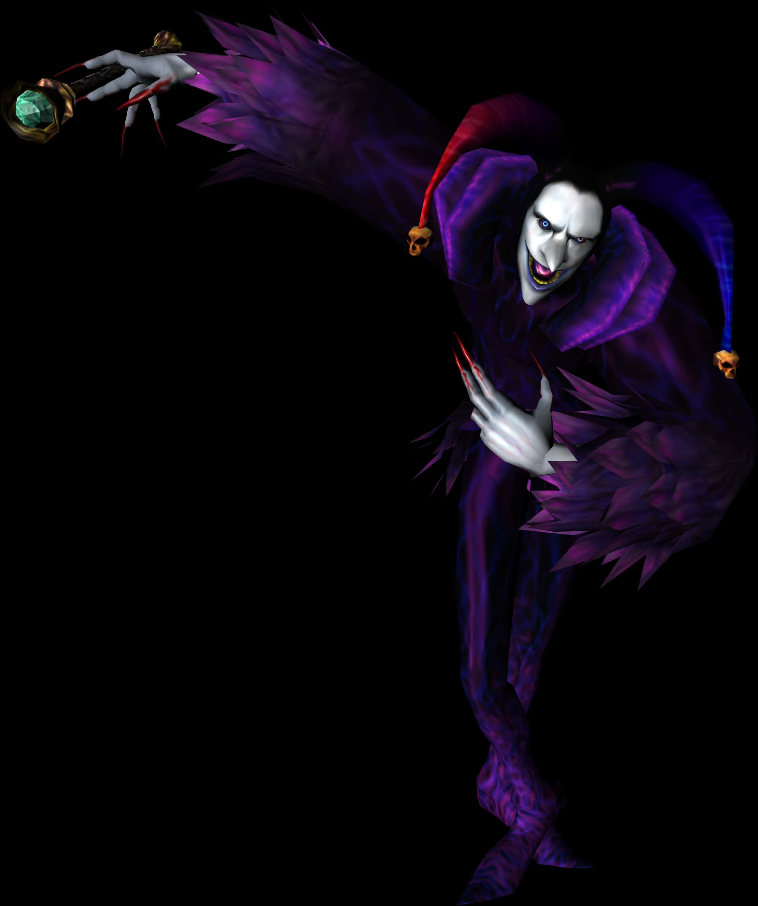 Gothic Demon Illustration PNG image