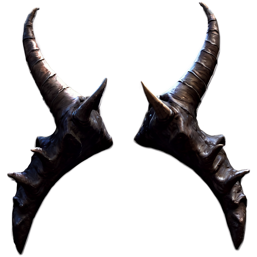 Gothic Devil Horns Png 05042024 PNG image