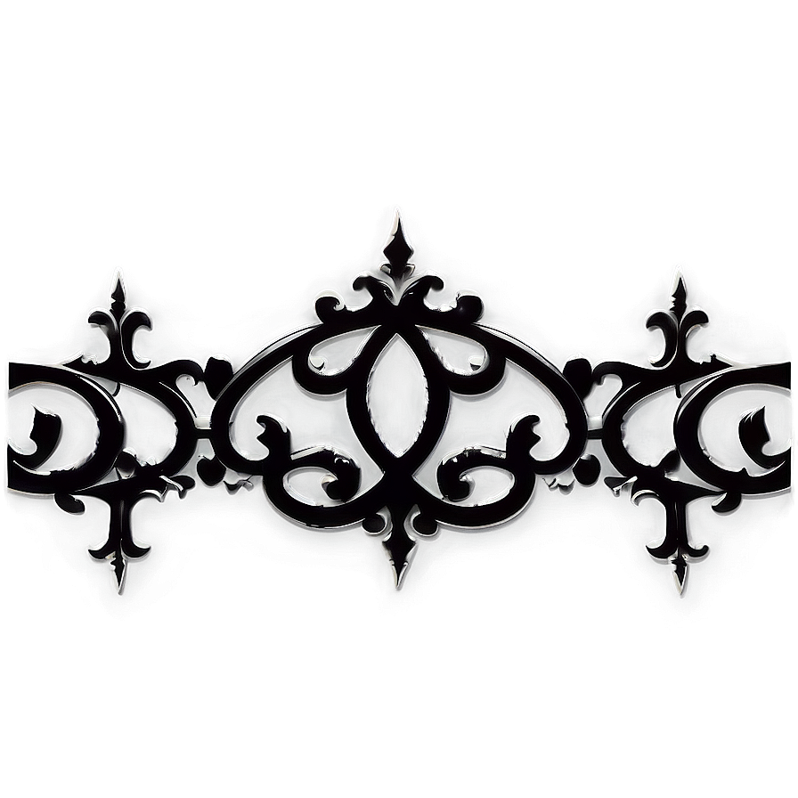 Gothic Divider Png Lyw54 PNG image