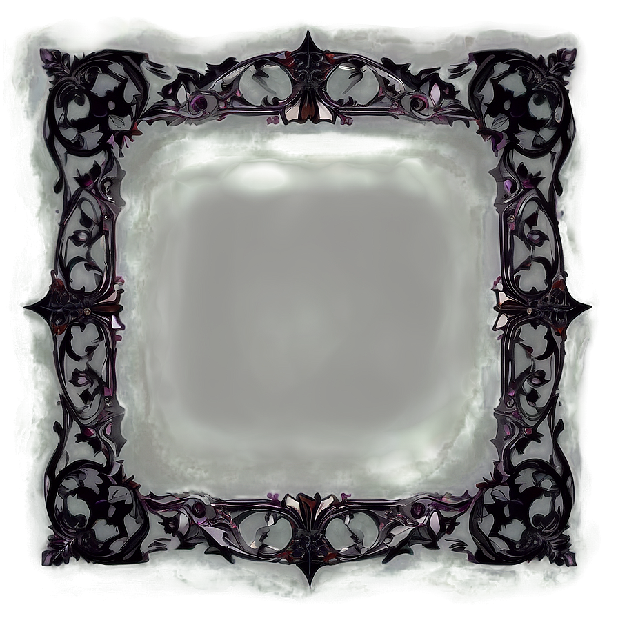 Gothic Fancy Frame Png 06132024 PNG image