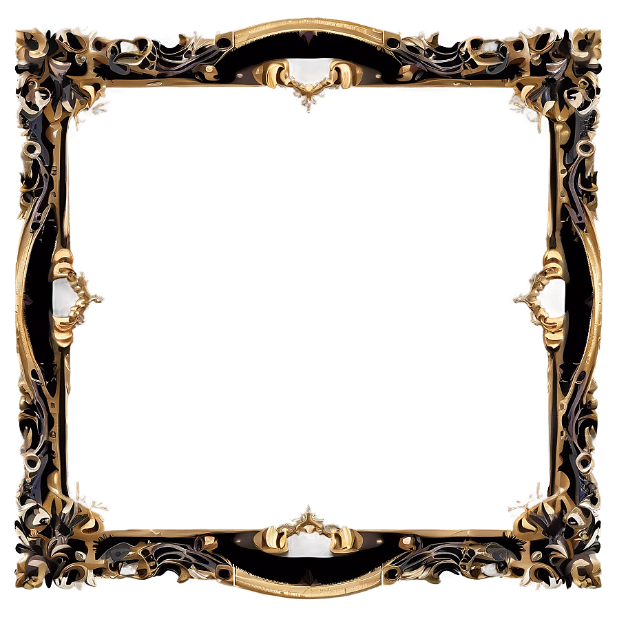 Gothic Frame D PNG image