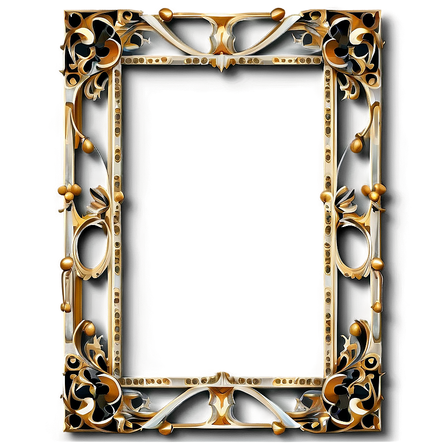 Gothic Frame Decoration Png 06262024 PNG image