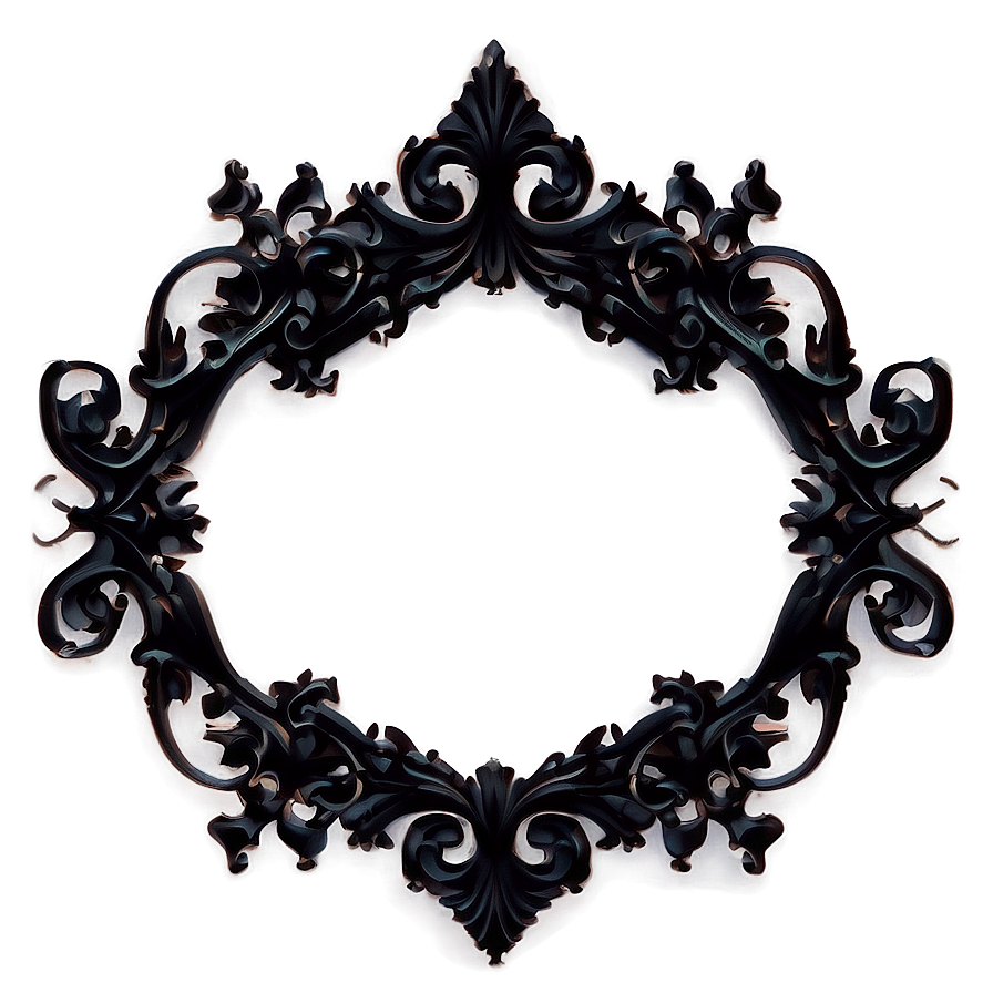 Gothic Frame Decoration Png 76 PNG image