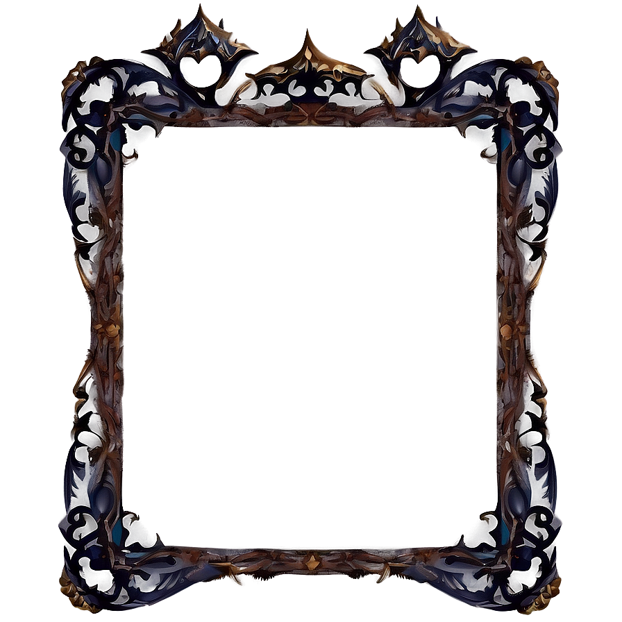 Gothic Frame Design Png 06262024 PNG image