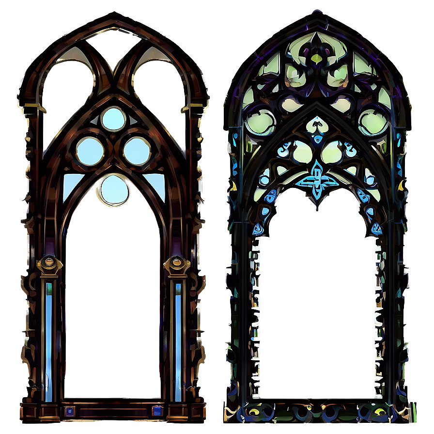 Gothic Frame Design Png Uyk37 PNG image