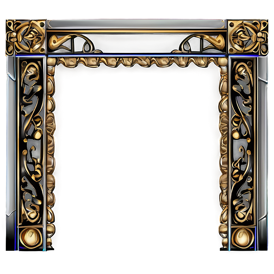 Gothic Frame Outline Png 20 PNG image