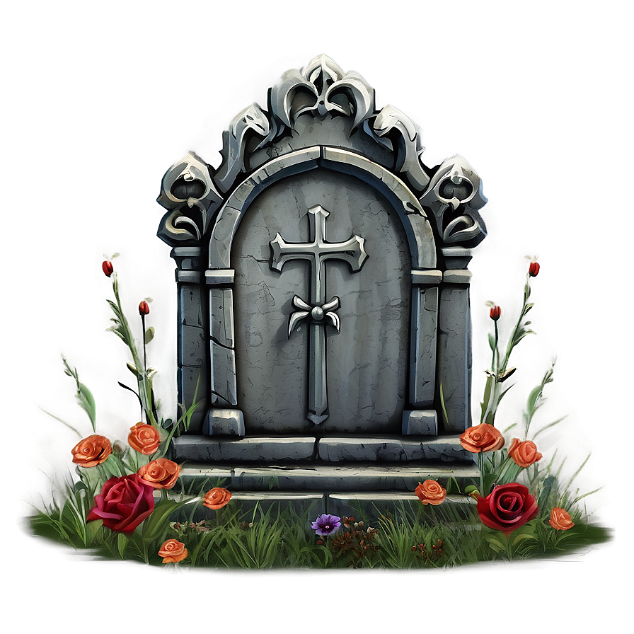 Gothic Grave Png 05242024 PNG image
