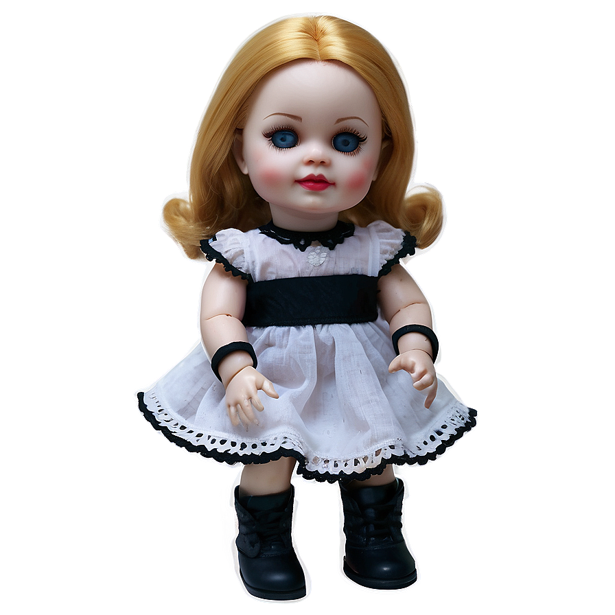 Gothic Haunted Doll Png 06252024 PNG image