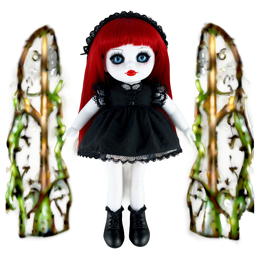 Gothic Haunted Doll Png 84 PNG image