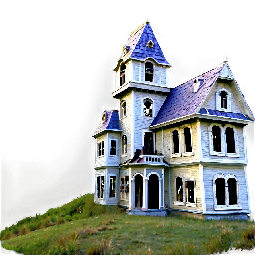 Gothic Haunted House Png 52 PNG image