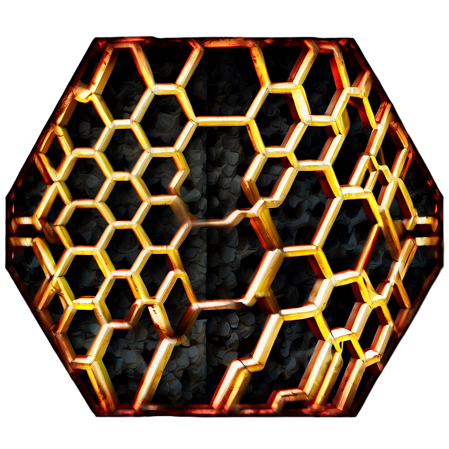 Gothic Hexagon Pattern Png Qdk PNG image