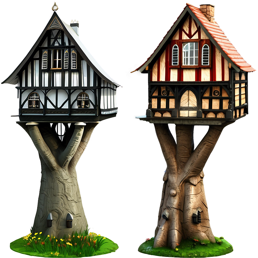 Gothic Houses Png 05252024 PNG image